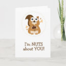 Search for nuts about you cards Squirrel