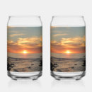 Search for sunset beer glasses Nature