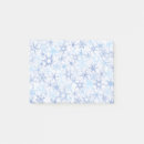 Search for snowflake post it notes Blue