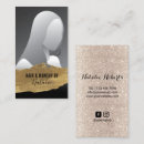 Search for stained business cards Makeup artist