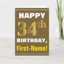 Search for 34th birthday cards 34 years old