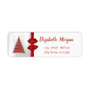 Search for silver bow return address labels Elegant