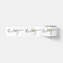 Search for thank you ribbon Typography