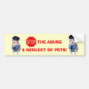 Search for animal protection bumper stickers Dog