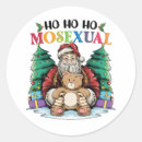 Search for funny ho stickers Santa
