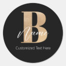 Search for initial b stickers Modern