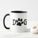 Search for white paw prints mugs Animal