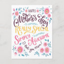Search for you are awesome postcards Mum