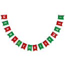 Search for christmas tree bunting flags Green