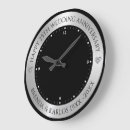 Search for 25th anniversary clocks Modern