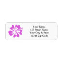 Search for tropical design return address labels Floral