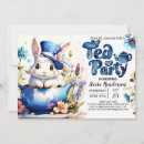 Search for tea party baby boy shower invitations Blue