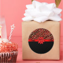 Search for red gold black stickers Elegant