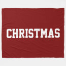 Search for vintage christmas blankets White