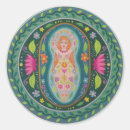 Search for goddess stickers Meditation