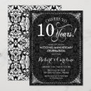 Search for 10th anniversary party invitations Vintage