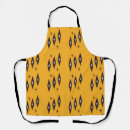 Search for diamond shape pattern aprons Orange