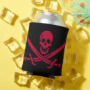 Search for pirate can coolers Skull and crossbones