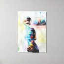 Search for woman silhouette art Colourful