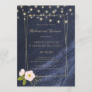 Search for navy rehearsal dinner invitations Trendy