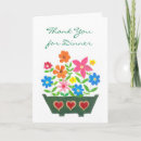 Search for for meal thank you cards Flowers
