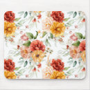 Search for red floral pattern mousepads Blossom