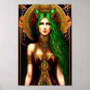 Search for green goddess posters Woman