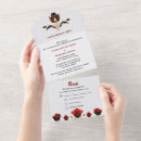 Search for red black and gold invitations Vintage