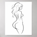 Search for woman silhouette art Minimalist
