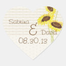 Search for sunflower wedding stickers Chic