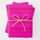 Search for red and pink striped wrapping paper For her