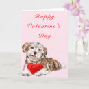 Search for puppy valentines day cards Heart