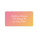 Search for yellow return address labels Colourful