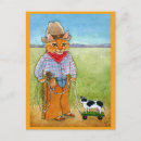 Search for cute cowboy postcards Kitten