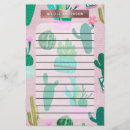 Search for cactus stationery paper Trendy