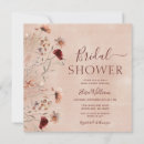 Search for bohemian bridal shower invitations Wildflower