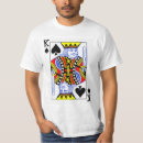 Search for king of spades tshirts Poker