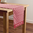 Search for gingham table runners Retro