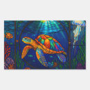 Search for underwater design stickers Marine life illustration
