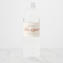Search for water bottle labels Boho baby shower