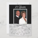 Search for elegant flower 25th anniversary invitations Anniversaries