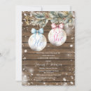 Search for christmas gender reveal invitations Snowflakes