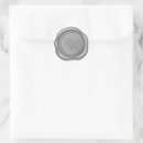 Search for silver monogram envelope seals Grey