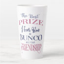 Search for prize mugs Typography