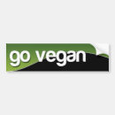Search for go green bumper stickers Vegan