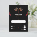 Search for rockabilly party invitations Black
