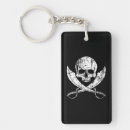 Search for flag skull key rings Pirate