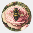 Search for vintage bees stickers Flowers