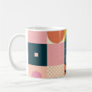 Search for colourful geometric design mugs Vintage