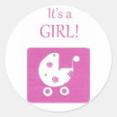 Search for baby announcement stickers White